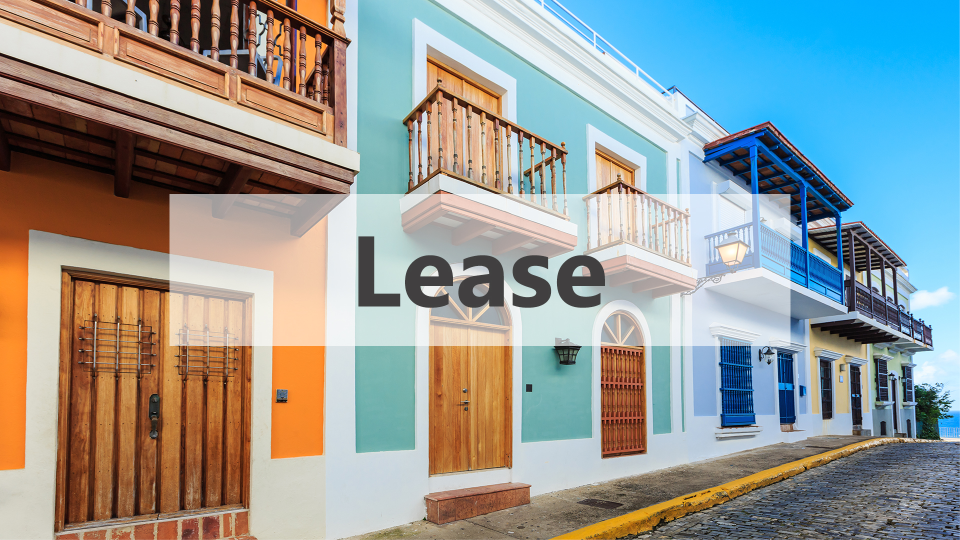 Real Estate for Lease in Puerto Rico